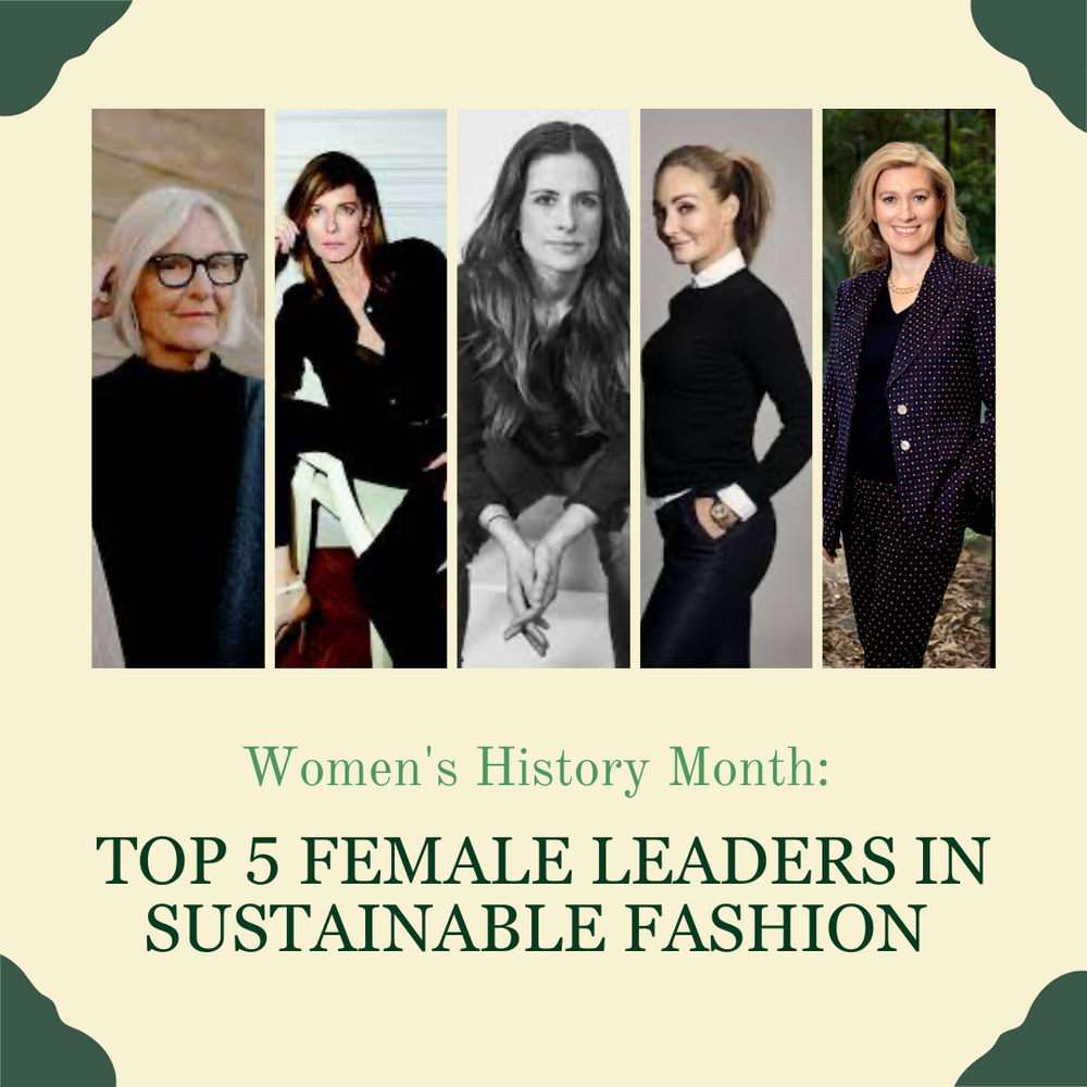 Top 5 Female Leaders in Sustainable Fashion