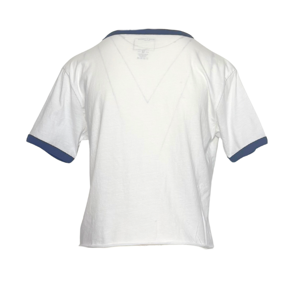 
                  
                    Blue and Cream Tee
                  
                