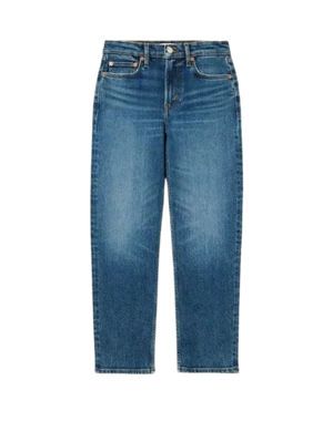 
                  
                    RE/DONE 70's Mid Rise Stove Pipe Royal Fade Jean
                  
                